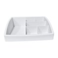 thumbnail image 1 of Multifunctional Drawer Divider Desktop Makeup Organizer - Home Cosmetic Organizing Box, Multi - compartment Storage, Suitable for Bedroom/Bathroom/Vanity(White), 1 of 6