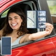 thumbnail image 1 of Multifunctional Driver's License Bag & Car ID Card Holder, Waterproof Scratch-proof Wallet for Men & Women, Portable Document Organizer for Driver License Credit Cards & Personal IDs, 9.5*5in, Blue, 1 of 5
