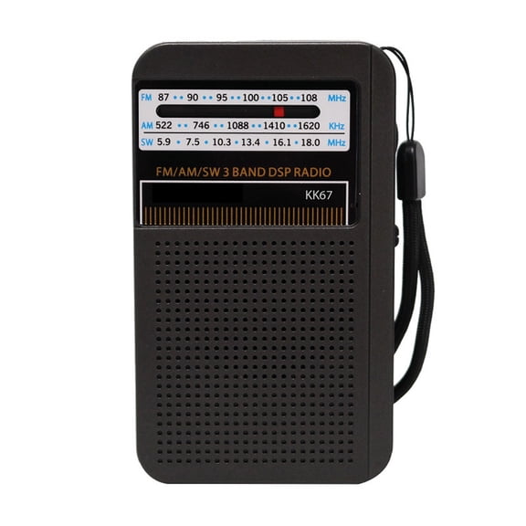 Multifunctional Dual Band Digital Radio with Speaker FM AM SW Portable Radios Tun ing Radio Receiver Battery Operated Radio
