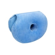 Multifunctional Dual Comfort Seat Cushion Memory Foam of Hip Lift Seat Cushion Beautiful Butt Latex Seat Cushion Comfy for HomeSky Blue