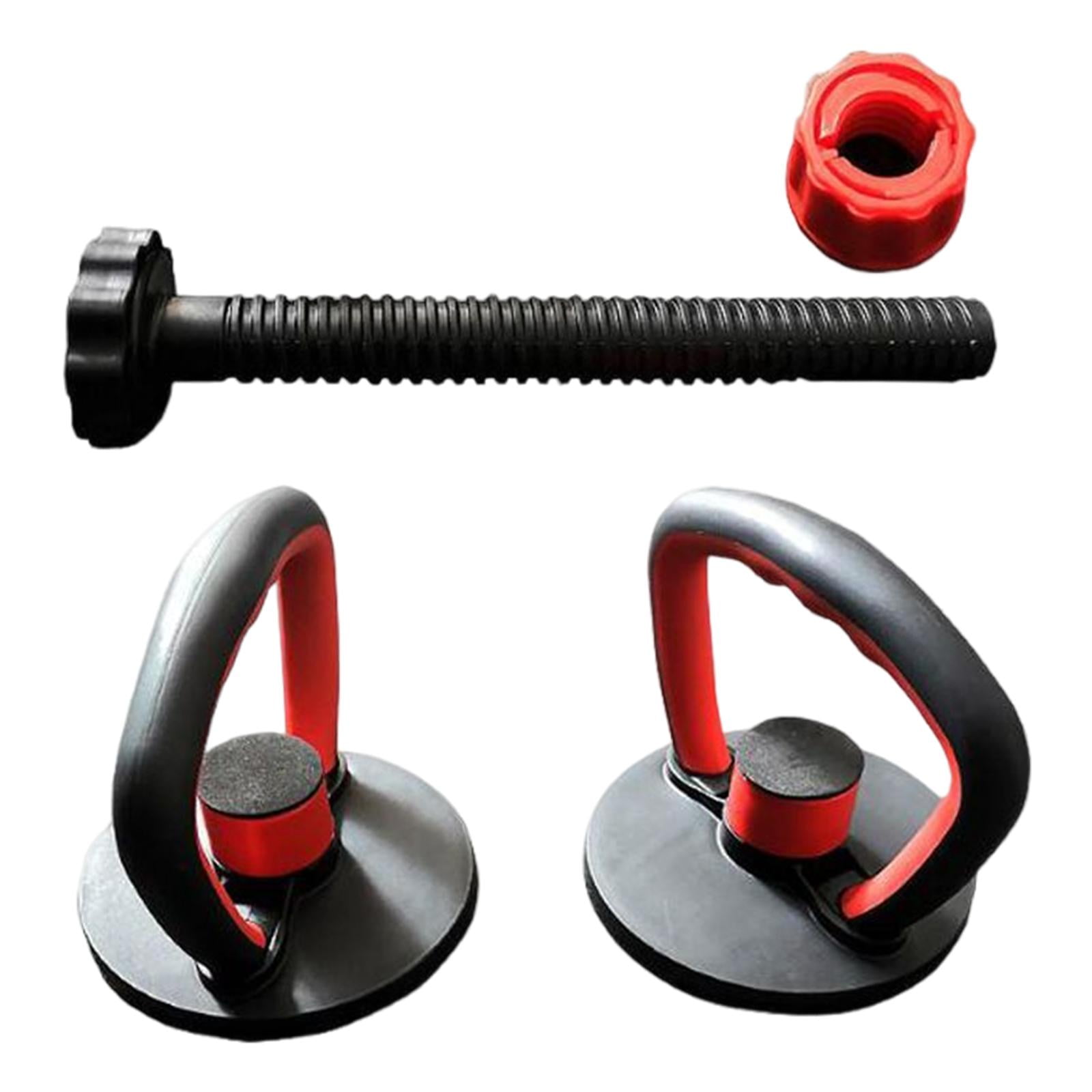 Multifunctional Dumbbell Grip Exercise Workout Strength Training Adjustable Kettlebell Handle Bodybuilding Gear Equipment for Adult