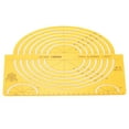 thumbnail image 1 of Multifunctional Durable Architectural Design Drawing Template Hollow Geometric Ruler (4352), 1 of 10