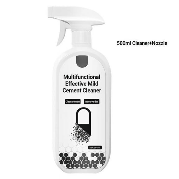 Multifunctional Effective Mild Cement Cleaner, Effective Concrete Cleaner, Powerful Dissolver Cement Dust Removal, Safe on Equipment