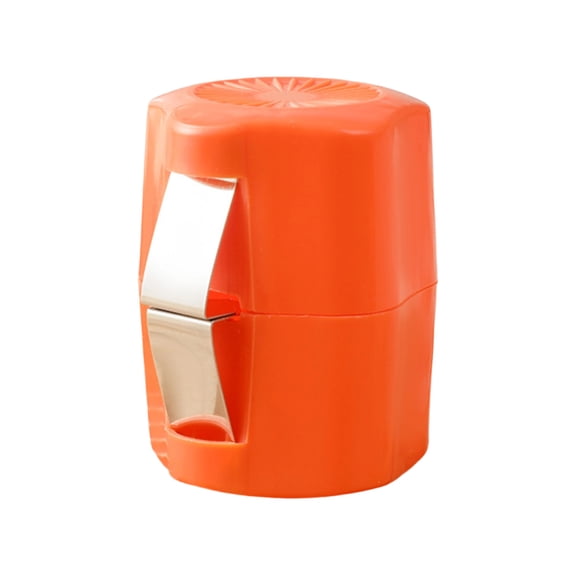 Multifunctional Egg Shell Opener & Cracker Tool, Easy Egg Peeler for Raw and Hard Boiled Eggs, Portable Kitchen Gadget for Quick Clean Egg Cracking and Separating (Orange)