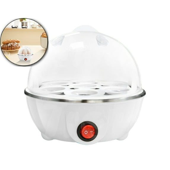 Multifunctional Egg Steamer, Single Layer Egg Cooker, Food Maker for Kitchen Home Cooking Breakfast Meals