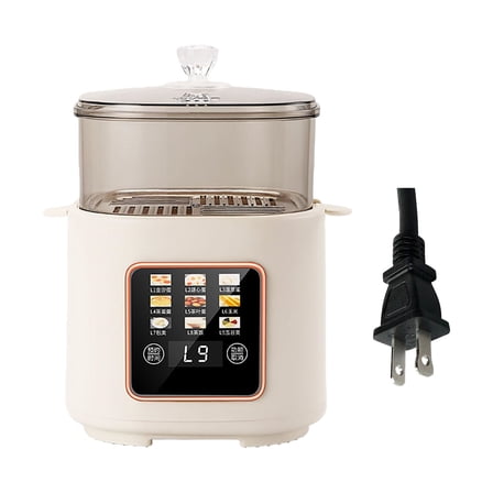 Multifunctional Eggs Boiler Replacement Rice Steaming Machine 6 Eggs Capacity Steamer for Perfect Hard/Soft Boiled