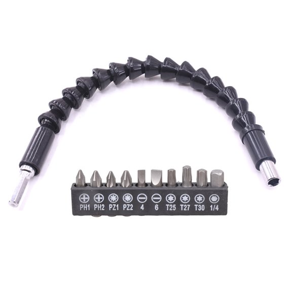 Multifunctional Electric Drill Screwdriver Bit Snake Flexible Pipe Cardan Shaft Connection Extension Rod Link