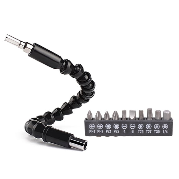 Multifunctional Electric Drill Screwdriver Bit Universal Snake Flexible Pipe Cardan Shaft Connection Extension Rod Link
