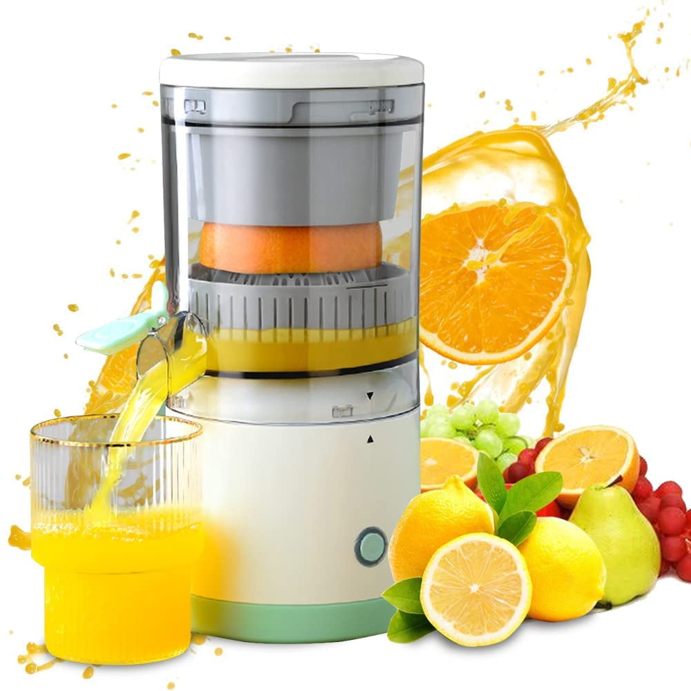 NutriChef Electric Juice Press - Orange Juicer Citrus Squeezer with Manual  Juice Presser Handle (Stainless Steel)