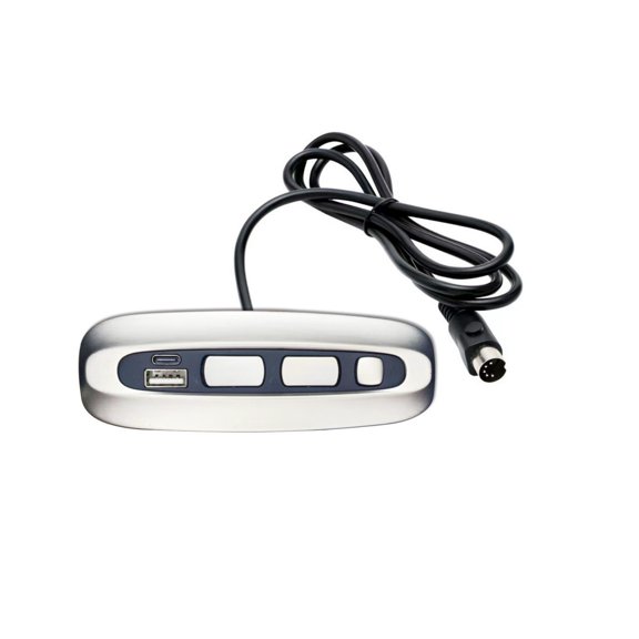 Multifunctional Electric Recliner Switches Double Charging Port Ergonomic Support Strong ABS Frame for Electric Chair