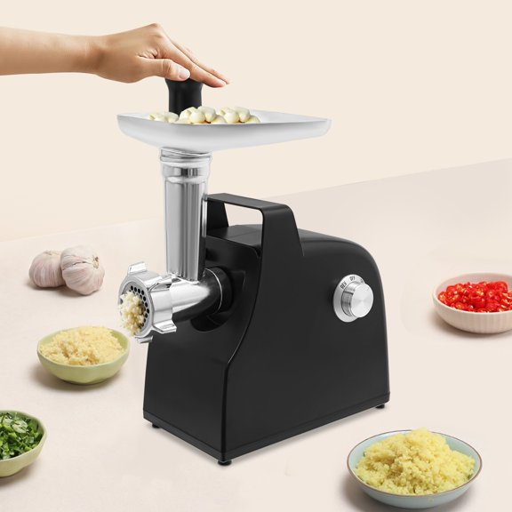 Multifunctional Electric Tomato Sauce Maker Meat Grinder Sausage Stuffer with Reverse Function for Household Cooking