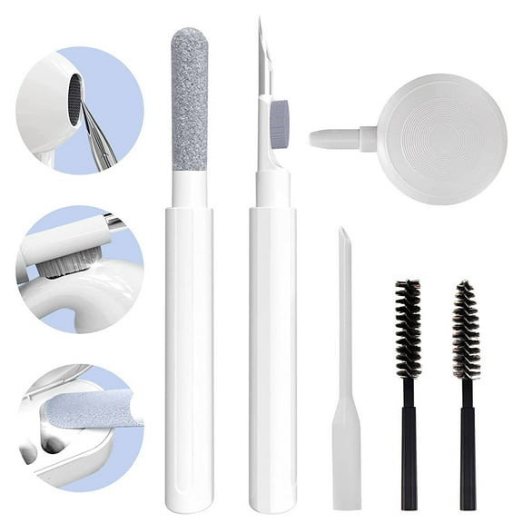 Multifunctional Electronic Cleaner Kit with Cleaning Pen Soft Brushes and Air Blow Ball, Portable Dust Removal Tool for Phone Charging Port Earbuds Keyboard Watch and Small Electronics Cleaning