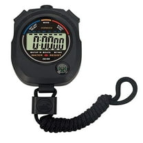 Multifunctional Electronic Stopwatch - With Strap (Hand/Wrist), Split Time/Alarm/Timer/Compass, Replaceable Battery, for Sports/Running/Coaching