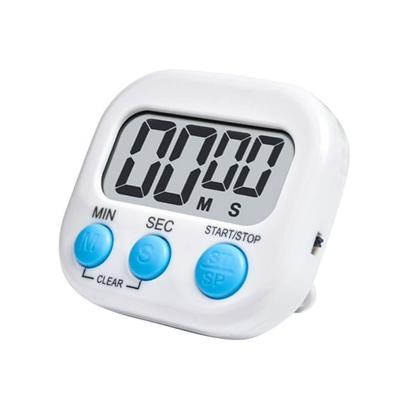 Multifunctional Electronic Timer, Digital Countdown Timer With Large Lcd Display & Easy-To-Use Buttons, Suitable For Kitchen Cooking, Study Time Management, Work Tasks, Sports
