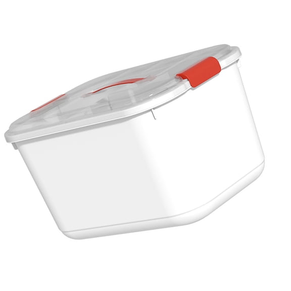Multifunctional Emergency Storage Box Large Capacity Multi Layer Portable First Aid Organizer Organizer Box 9.4 x 7.0 x 6.0 inches / 24.0 x 17.7 x 15.3 cm