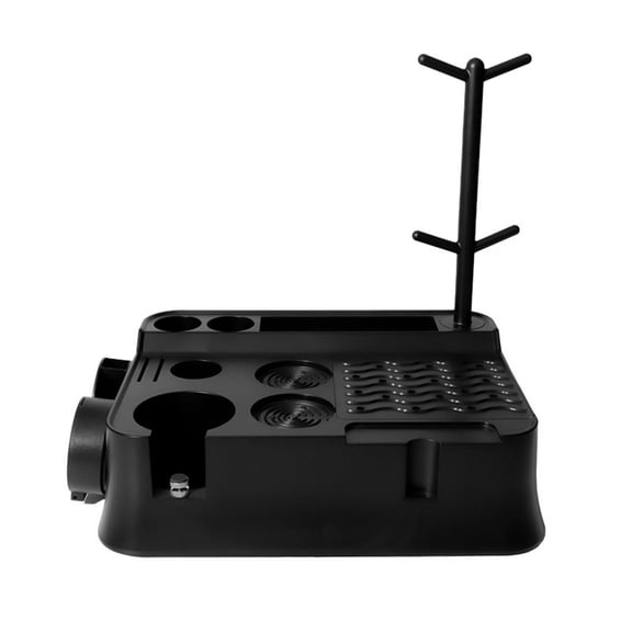 Multifunctional Espresso Knock Box: Organize Your Coffee Tools with Style!