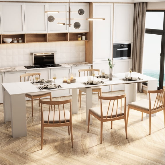 Multifunctional Extendable Console | Ideal for Indoor Environments | Constructed with Durable Wood Types | Overcomes the Lack of a Versatile and Stylish Table