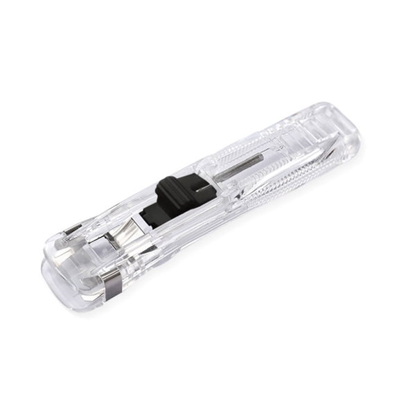 Multifunctional File Clamp Dispenser Handheld Paper Clamp Dispenser 40-50 Sheets Capacity, Metal Paper Clamp File Clip