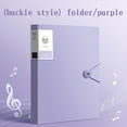 thumbnail image 1 of Multifunctional File Organizer,Clear Book Binder File Folder,Desktop Organizer for Office, A4 Paper Document Holder,Transparent Insert Folder,Portable Certificate Collection Folder,80 Pages, 1 of 16