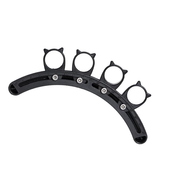 Multifunctional Finger Expander Resin Construction Suitable for Crosses Hole Training Exercises Compact and Easy to Carr