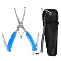 Ketsicart Aluminum Fishing Pliers Split Ring Cutters Hooks Remover Fishing  Holder Tackle with Oxford Sheath and Security Landyard : : Home  Improvement