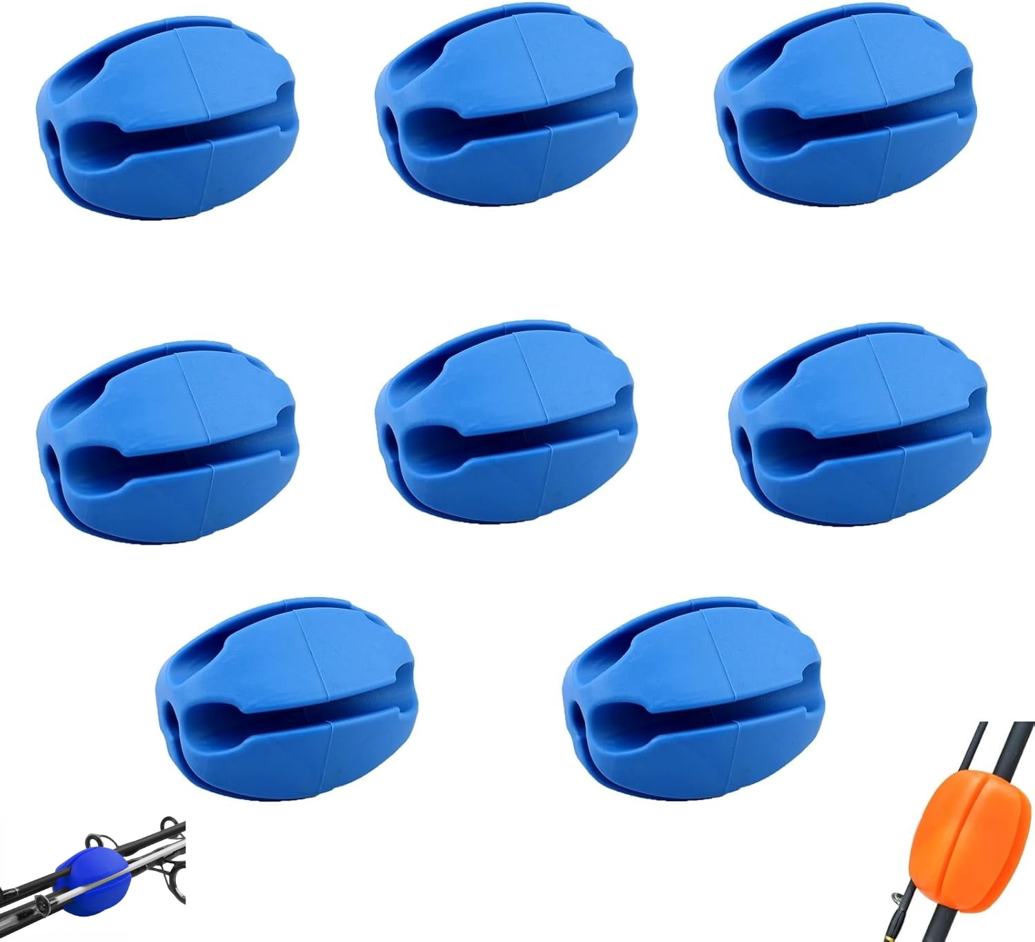 Multifunctional Fishing Rod Holder, Silicone Fishing Rod Holder ...