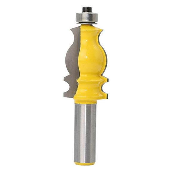 Multifunctional Flattening Router Bit Cemented Carbide Woodworking Tool Edging Router Bit Trimming Carving
