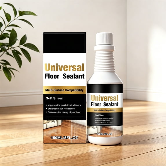 Multifunctional Floor Sealant, Waterproof Stain-Resistant Floor Protection Coating for Household and Commercial Use, Quick-Curing Sealer for Durable Surface Protection