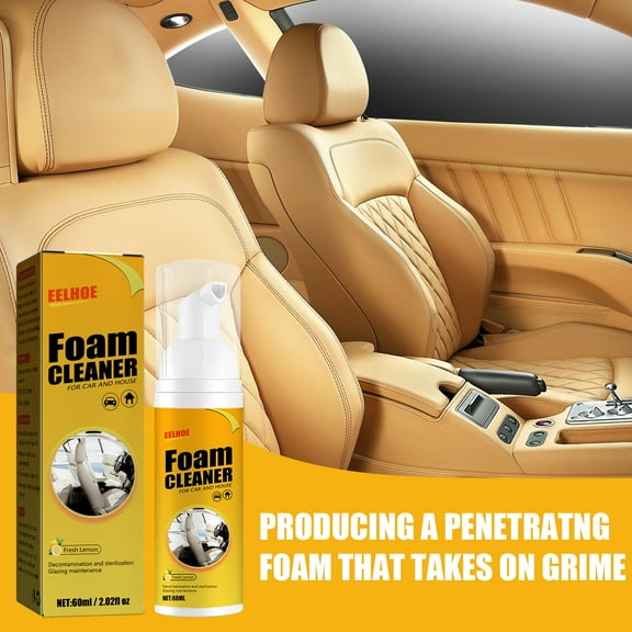 Multifunctional Foam Cleaner Leather Seat Foam Cleaner Car Interior Decontamination Cleaning