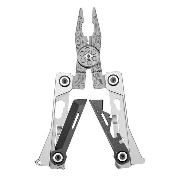 Multifunctional Foldable 14-in-1 Portable Tool Set – 14-in-1 Pliers Multi-Tool for Home Repair, Outdoor Camping & Emergency, Compact 3.35” Folded Size, Durable Metal Construction