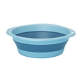 thumbnail image 1 of Multifunctional Foldable Washbasin Collapsible Portable Wash Basin Dishpan Outdoor Travel Portable Washbasin for Rv, Camping, Marine Light Blue, 1 of 6