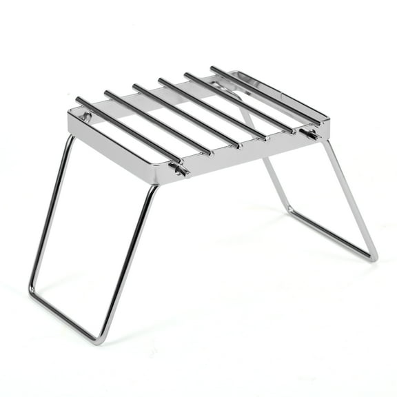 Multifunctional Folding Campfire Grill Portable Stainless Steel Camping Grill Grate Gas Stand