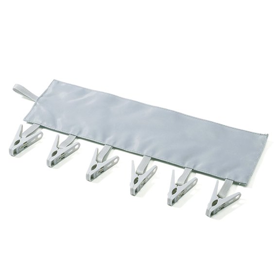 Multifunctional Folding Clothespin Hanger Fabric Clip Drying Hanger Sock Clip Underwear Clip Travel Portable Fabric Hanger