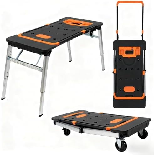 Multifunctional Folding Work Table, 7 in 1 Work Benches,Pony Work Table ...
