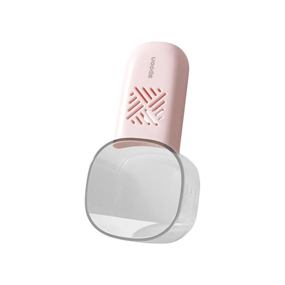 Multifunctional Food-Grade Rice Spoon - Insect-Proof Measuring Scoop for Grains/Flour with Ergonomic Handle (Plastic, 6.1x2.95 Inch Pink)