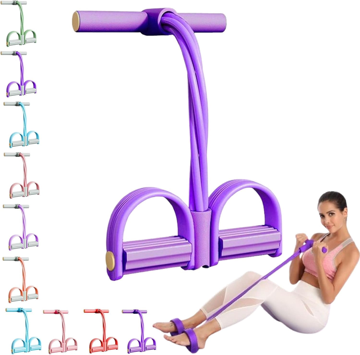 Multifunctional Foot Pedal Resistance Assistance Expander Chest Leg ...