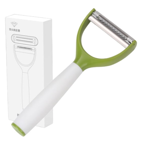Multifunctional Fruit Scraper, Stainless Steel Multipurpose Fruit Gourd Planner, Mesh Red Peeler, Kitchen Gadget, Non-Slip Grip