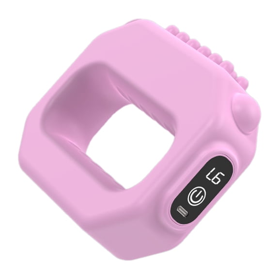 Multifunctional Full Body Fascia Ring Electric Fascial Massager For Muscle Recovery Deep Tissue Muscle Relief(Pink-One Size)