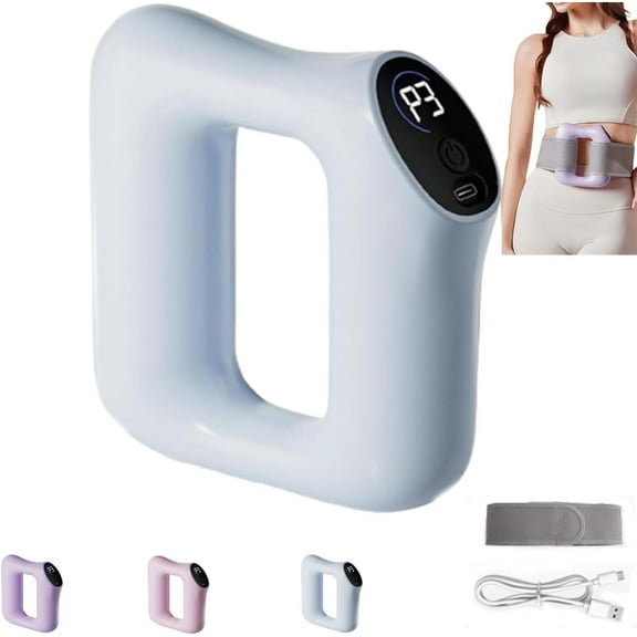 Multifunctional Full-Body Fascia Ring, Ergonomic Electric Fascia Massager, Deep Tissue Vibrations with Portable Design, Fascia Blaster for Muscle Knot Recovery&Relaxtion Adjustable Modes