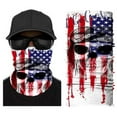 thumbnail image 1 of Multifunctional Full Tube Headwear Balaclava Headband Neck Gaiter, US Flag 4, 1 of 4