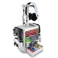 thumbnail image 1 of Multifunctional Game Disk Storage Tower Holder for PS5,Game Disk Rack and Controller/Headset Stand Holder Compatible with Xbox Series X/Switch/PS4-White, 1 of 7