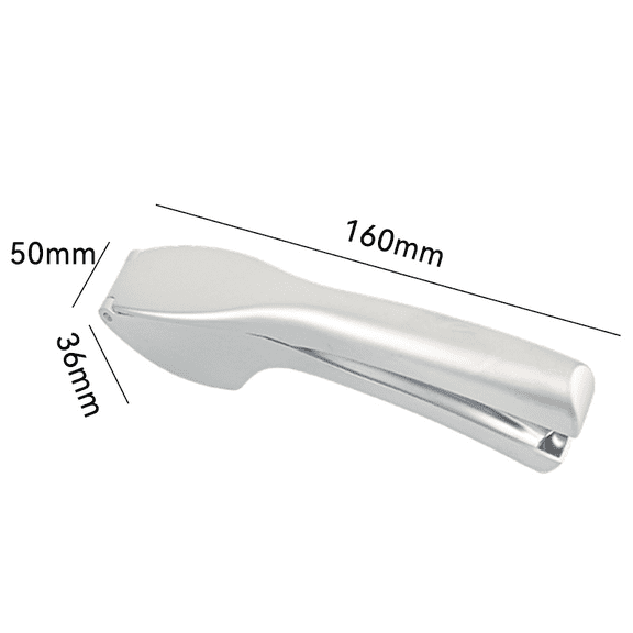 Multifunctional Garlic Press & Slicer, 2-in-1 Household Garlic Crusher, Kitchen Gadget and Mincing Tool