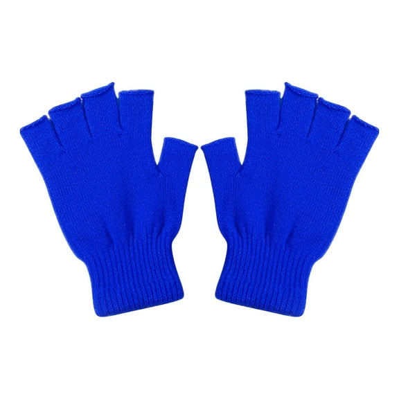 Multifunctional Gloves Clearance, Furenl Women Men Winter Warm Knitted Fingerless Half Finger Gloves Knit Mitten, C