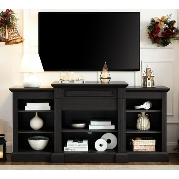 Multifunctional Grey Sideboard for TV / Fits in Different Decor Styles