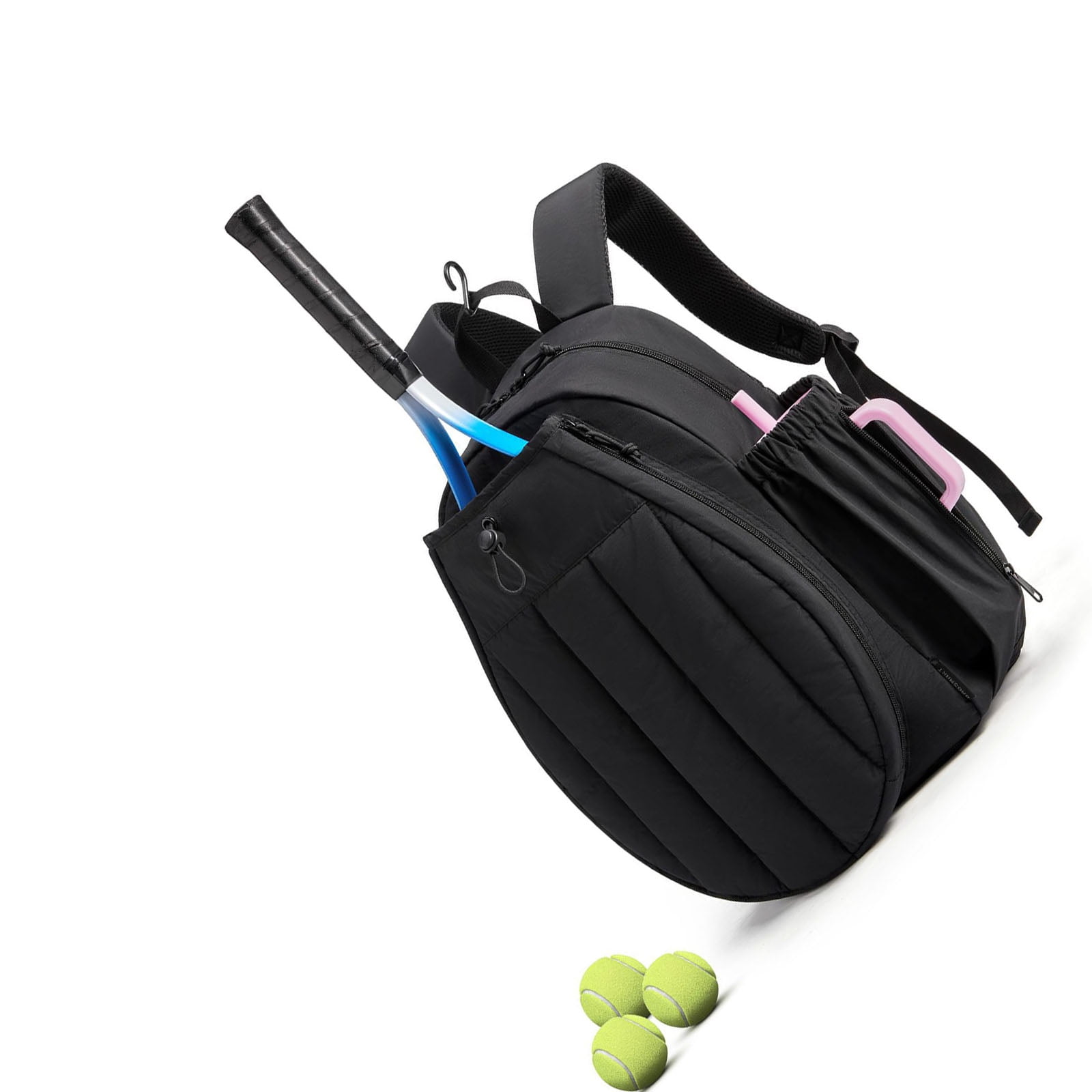 Multifunctional Gym and Tennis Bag Includes Shoe Compartment Wet Dry Storage for Travel and Workout