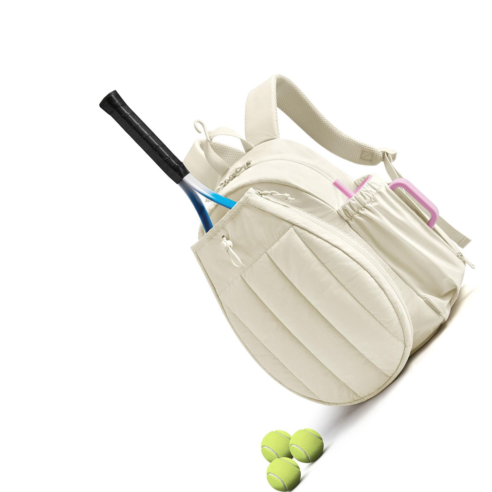 Multifunctional Gym and Tennis Bag Includes Shoe Compartment Wet Dry Storage for Travel and Workout
