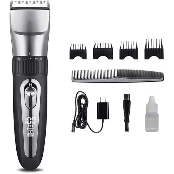 Multifunctional Hair Clipper, Professional Trimmer, Electric Beard Hair Clipper, Low Noise, Easy to Use, Will Not Block Hair