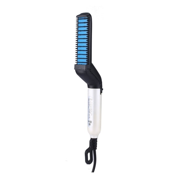Multifunctional Hair Comb Brush Quick Beard Straightener Curling Curler Show Cap Men Beauty Hair Styling Tool ,Easy to Use