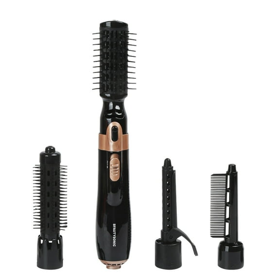 Multifunctional Hair Curler 4-In-1 Hot Air Comb Straightener Dryer Leafless for Home Styling