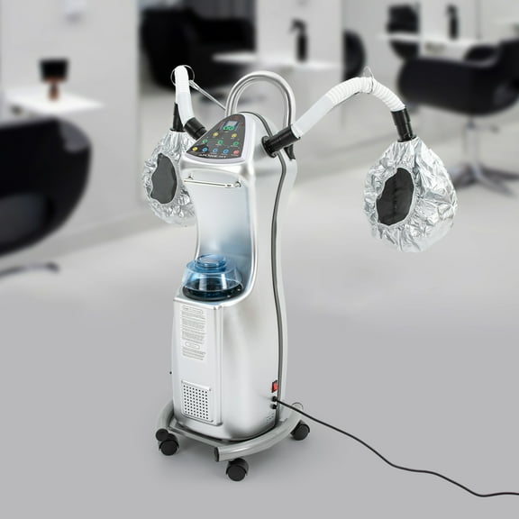 Multifunctional Hair Treatment Machine 650W Professional Stand Hair Steamer, Floor Stand Hair Treatment Machine with Wheels